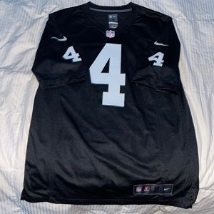 Derek Carr Las Vegas Raiders Nike Game Player Jersey